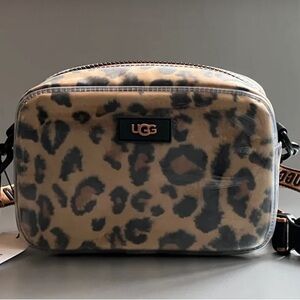 🆕 UGG Janey II Clear Sheepskin, Butterscotch Panther Crossbody Convertible